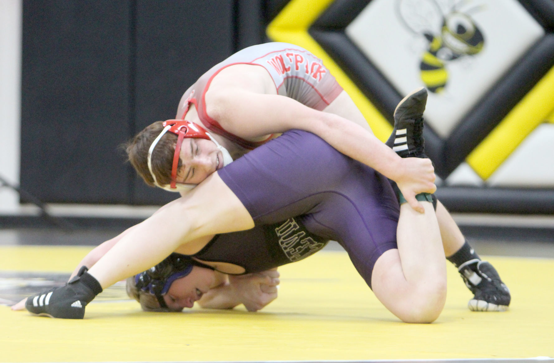 Division 3 wrestling regionals at Cadott 2-9-19